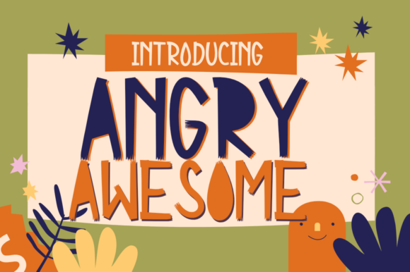 Angry Awesome: A Font That Packs a Punch