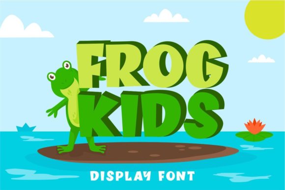 Frog Kids: The Perfect Font for Adding Playful Charm to Your Designs