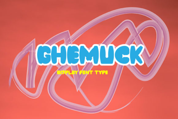 Ghemuck: The Robotic Display Font That Brings Bold Energy to Your Brand