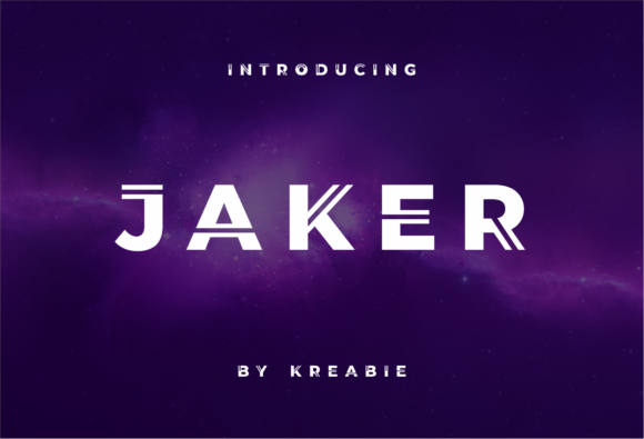 Jaker: Redefining Bold Typography for the Modern Creator