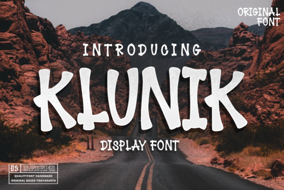 Klunik Font Evaluation
