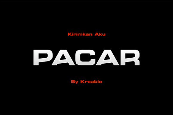 Pacar: Strategic Typography for Bold, Modern Branding