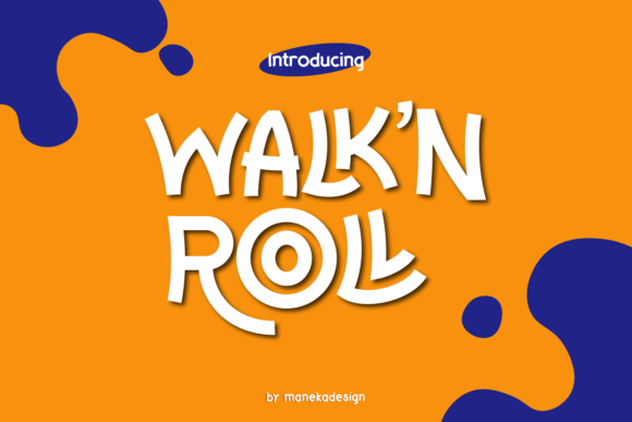 Walk N Roll: Strategic Typography for Joyful Branding and Playful Communication